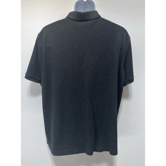 Polo Ralph Lauren Shirt Mens XL Dark Gray Short Sleeve Classic Fit Flesh Pony - Picture 4 of 6